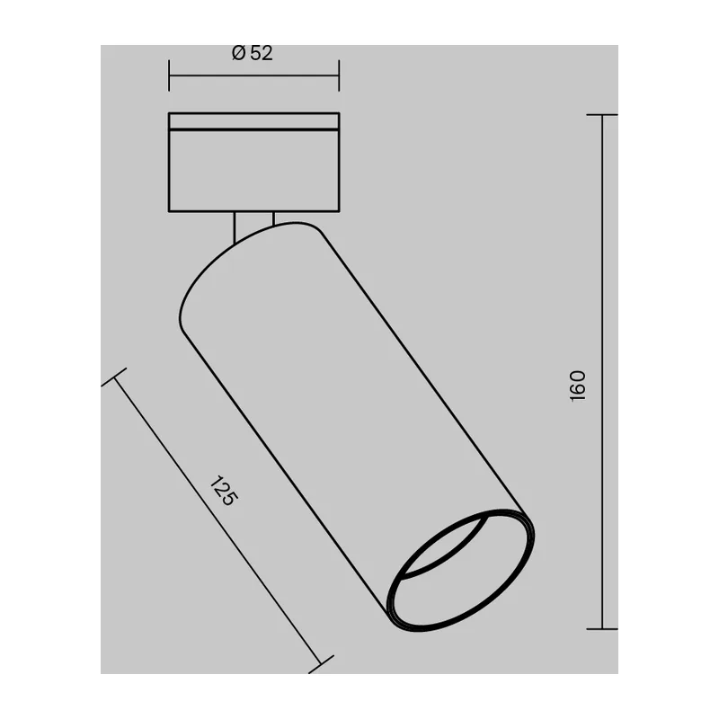 Потолочный светильник Фокус / FOCUS LED 12 Вт 2700 К 50° Maytoni C055CL-L12W2.7K-W-W