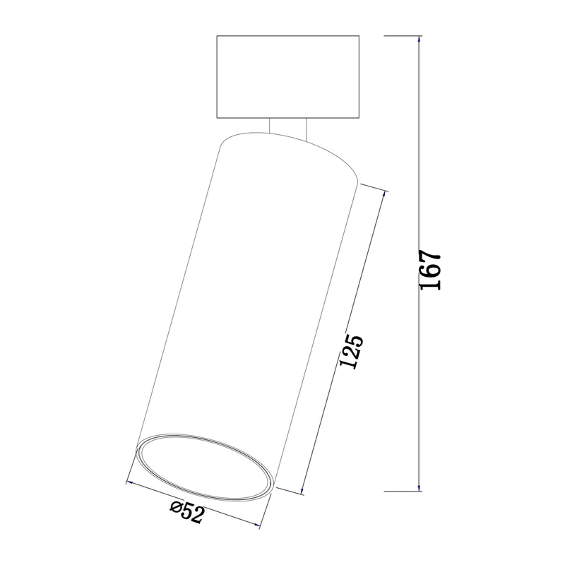 Потолочный светильник Фокус / FOCUS LED 12 Вт 3000 К 40° Maytoni C055CL-L12W3K 3