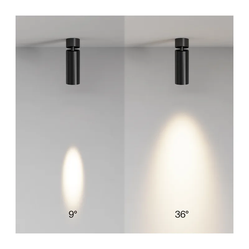 Потолочный светильник Фокус / FOCUS LED 12 Вт 3000 К 9° Maytoni C055CL-L12W3K-SS-B 11