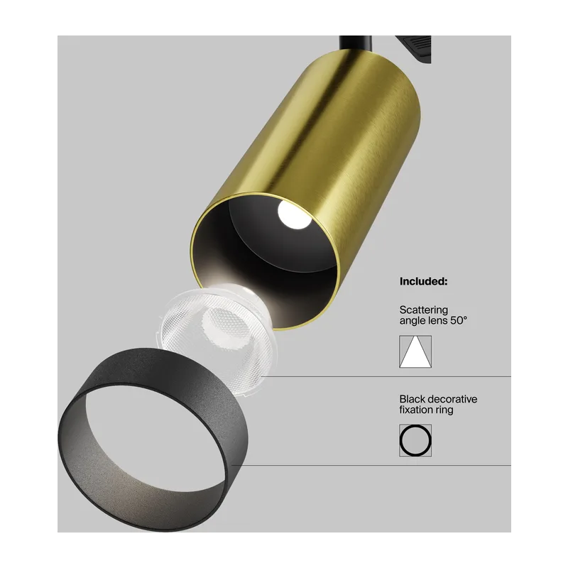 Потолочный светильник Фокус / FOCUS LED 12 Вт 4000 К 50° Maytoni C055CL-L12W4K-W-BS 3