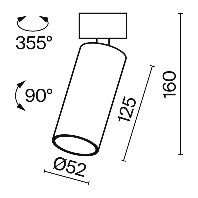 Потолочный светильник Фокус / FOCUS LED 12 Вт 4000 К 50° Maytoni C055CL-L12W4K-W-W 11