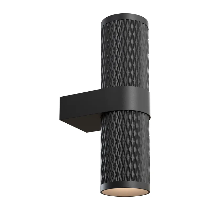 Настенный светильник (бра) Фокус Дизайн / Focus Design GU10х2 Maytoni C069WL-02B