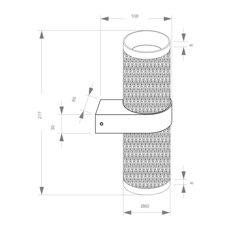 Настенный светильник (бра) Фокус Дизайн / Focus Design GU10х2 Maytoni C069WL-02MG 3