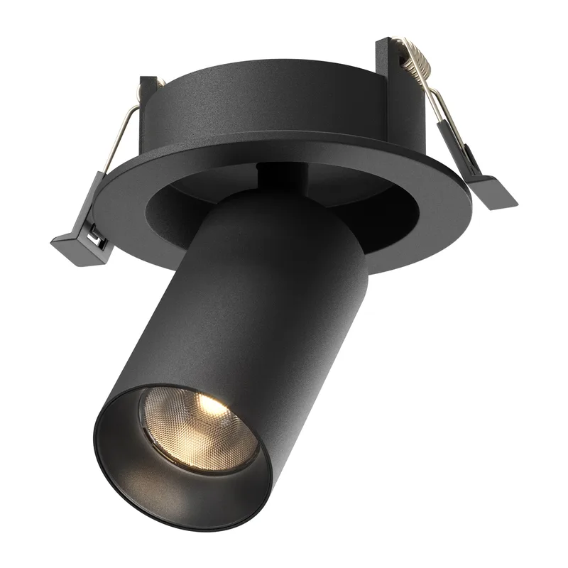 Встраиваемый светильник Фокус / FOCUS LED 7 Вт 3000 К 50° Maytoni C071CL-7W3K-B