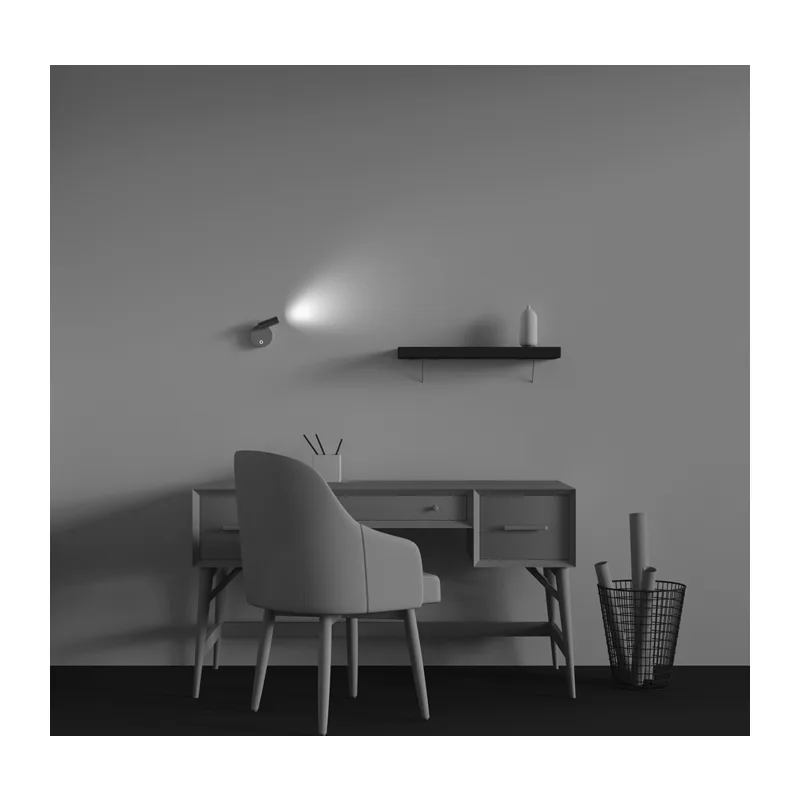 Настенный светильник (бра) Твист / Twist 3000К 3Вт Maytoni C081WL-L3WBS3K 5