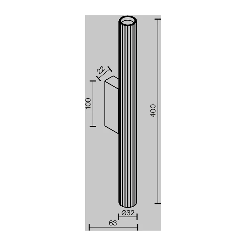 Настенный светильник (бра) Калипсо / Calipso 2700К 12Вт Maytoni C082WL-12W2.7K-BS 3