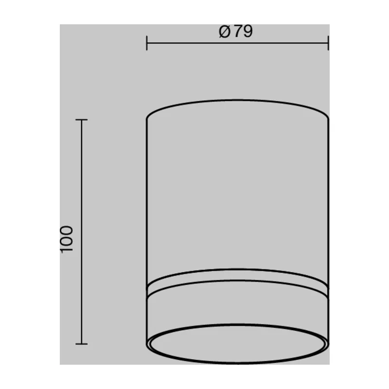 Потолочный светильник Орло / Orlo 9 Вт 4000 К 120° Maytoni C085CL-9W4K-B 9