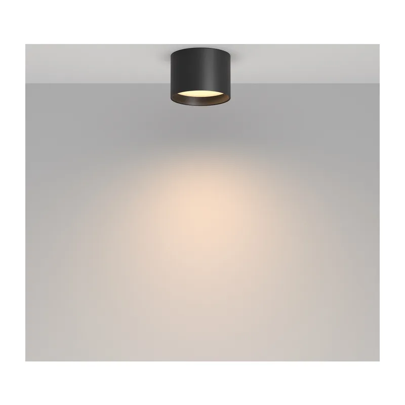 Потолочный светильник Блик / Glare 7 Вт 3000 К 120° IP 44 Maytoni C127CL-L7W3K-B 4