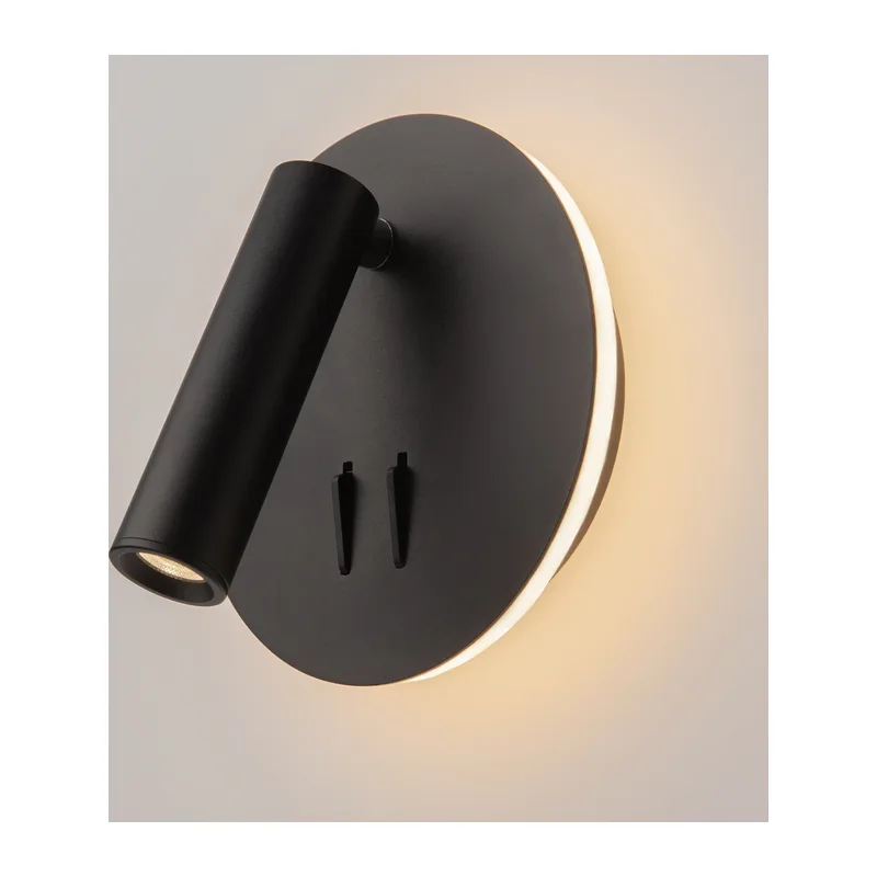 Настенный светильник (бра) Иос 176 / Ios 176 3000К 9Вт Maytoni C176-WL-01-6W-B 12
