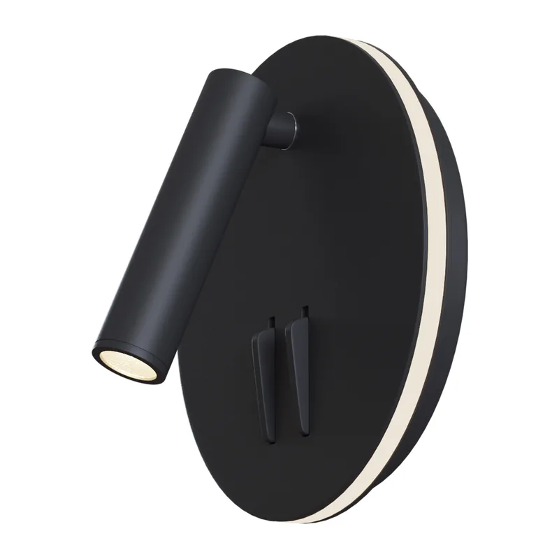 Настенный светильник (бра) Иос 176 / Ios 176 3000К 9Вт Maytoni C176-WL-01-6W-B