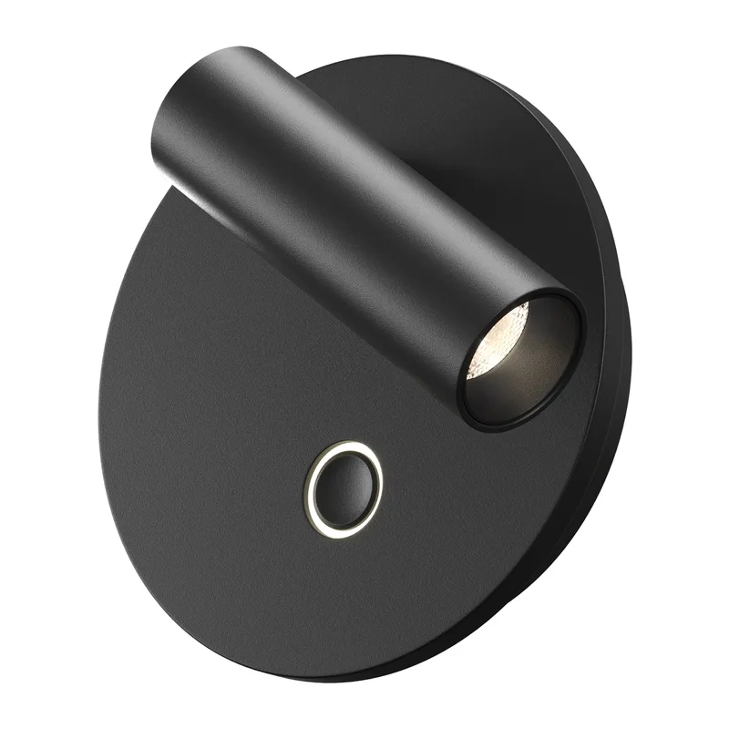 Настенный светильник (бра) Эго / Ego 2700-4000К 9Вт Maytoni C176WL-9W-2.7-4K-B
