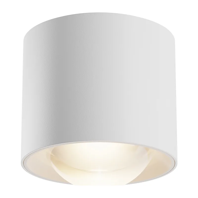 Потолочный светильник Линза / Lens 15 Вт 3000 К 70° IP 44 Maytoni C217CL-15W3K-W