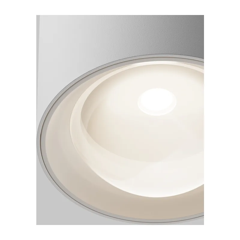 Потолочный светильник Линза / Lens 15 Вт 4000 К 70° IP 44 Maytoni C217CL-15W4K-W 9