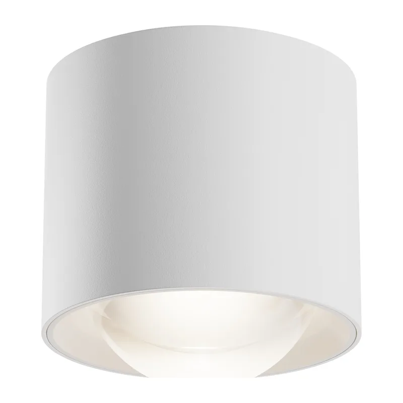 Потолочный светильник Линза / Lens 15 Вт 4000 К 70° IP 44 Maytoni C217CL-15W4K-W