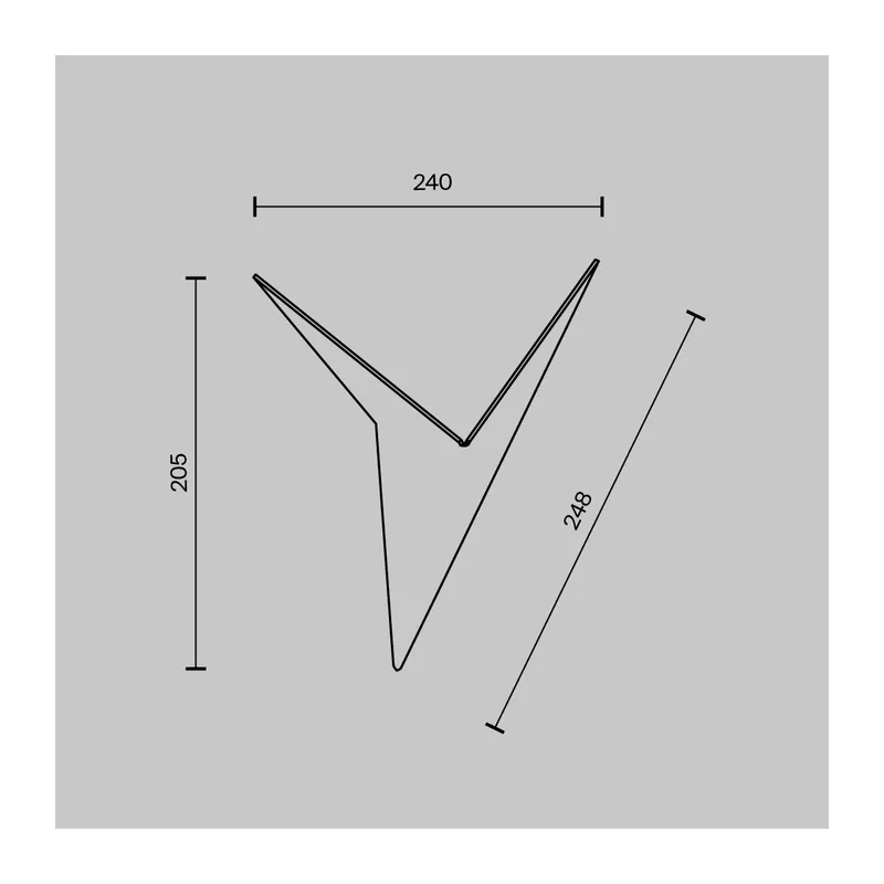 Настенный светильник (бра) Узор / Trame 3000К 3Вт Maytoni C808WL-L3W 4