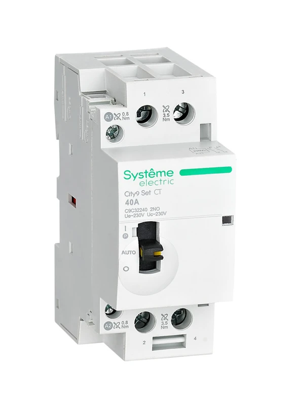 City9 Set Контактор 2P 2НО 40A AC 230В-230В 2