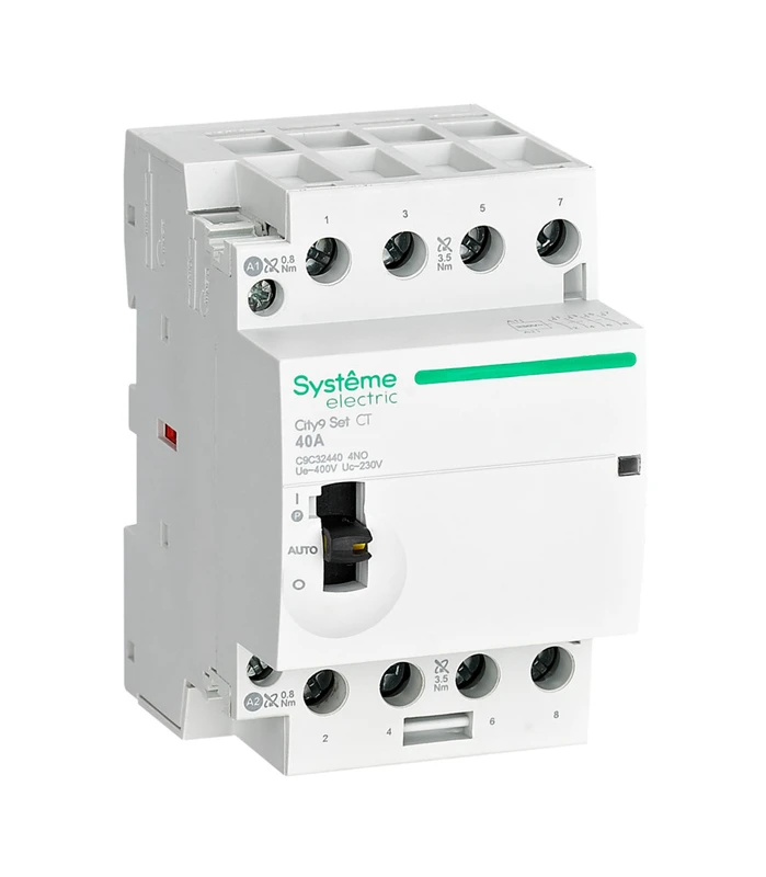 City9 Set Контактор 4P 4НО 40A AC 400В-230В 2