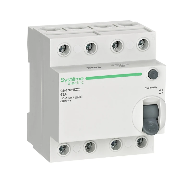 City9 Set ВДТ 63А 4P 100мА A-S 400В 2