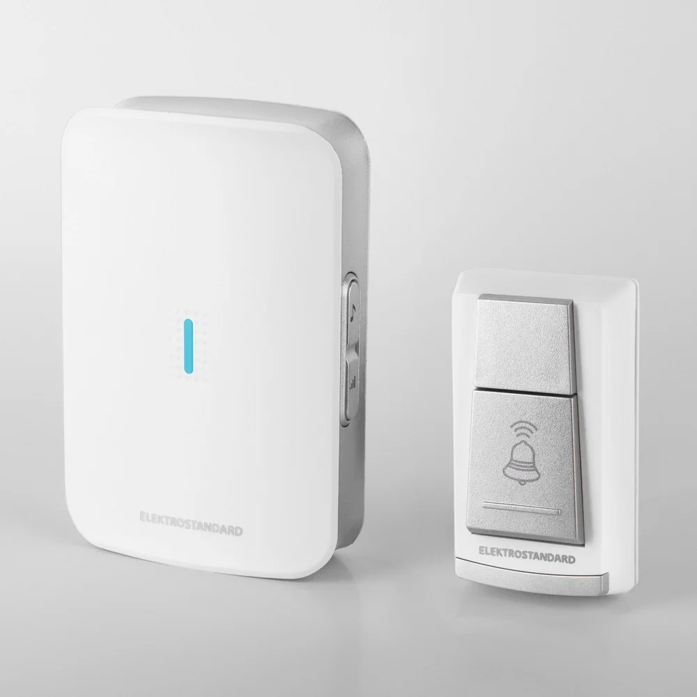 Звонок беспроводной WL 36M IP44 белый DBQ19M WL 36M IP44 белый Elektrostandard