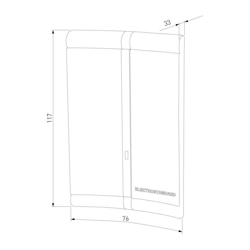 Беспроводной звонок WL 36M IP44 белый DBQ20M WL белый Elektrostandard 2