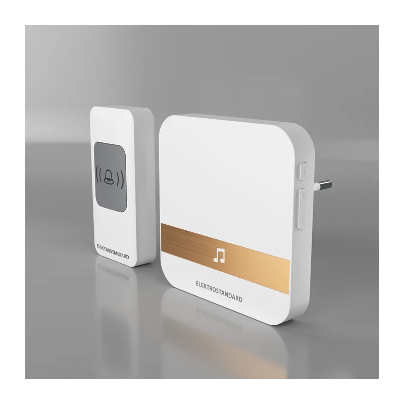 Звонок беспроводной WL 52M IP44 Черный DBQ24M Elektrostandard