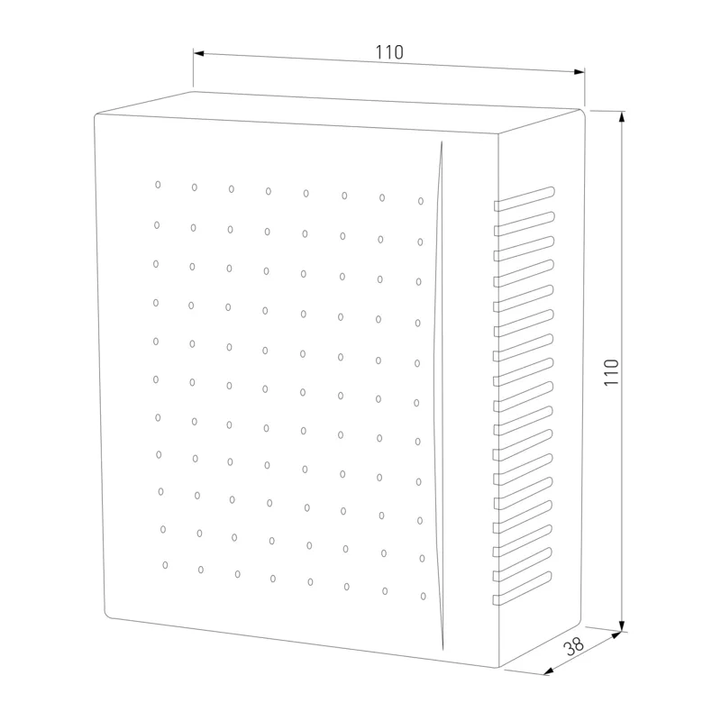 Звонок электромеханический 1M IP44 DBQ26M WM черный Elektrostandard 3