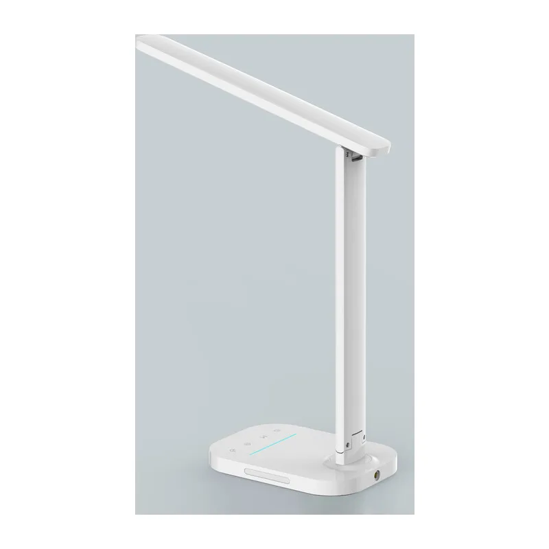 Светодиодная настольная лампа с USB портом и таймером 3000K-6400K 7Вт DE444 WH белый LED 3000-6400K 7W Ambrella Light 7