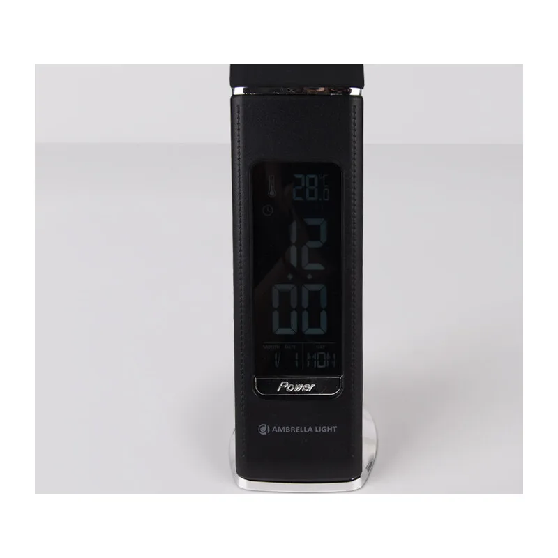 Светодиодная настольная лампа 3000K-6400K 6Вт+LCD 2Вт DE509 BK черный LED 3000-6400K 6W+LCD 2W Ambrella Light 5
