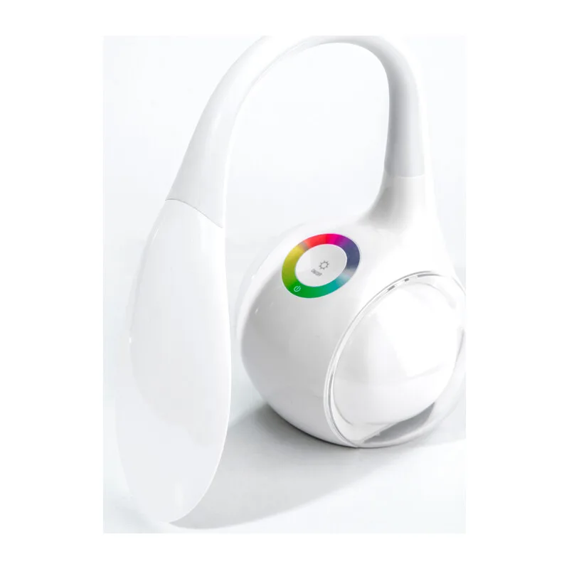 Светодиодная настольная лампа 4200K+RGB 7.5Вт DE532 WH белый LED 4200K+RGB 7.5W Ambrella Light 8