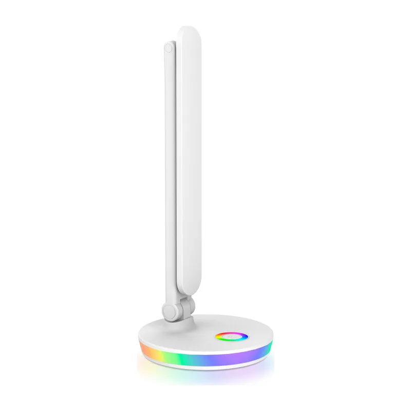 Светодиодная настольная лампа 2800K-6500K+RGB 12Вт DE534 WH белый LED 2800-6500K+RGB 12W Ambrella Light 8