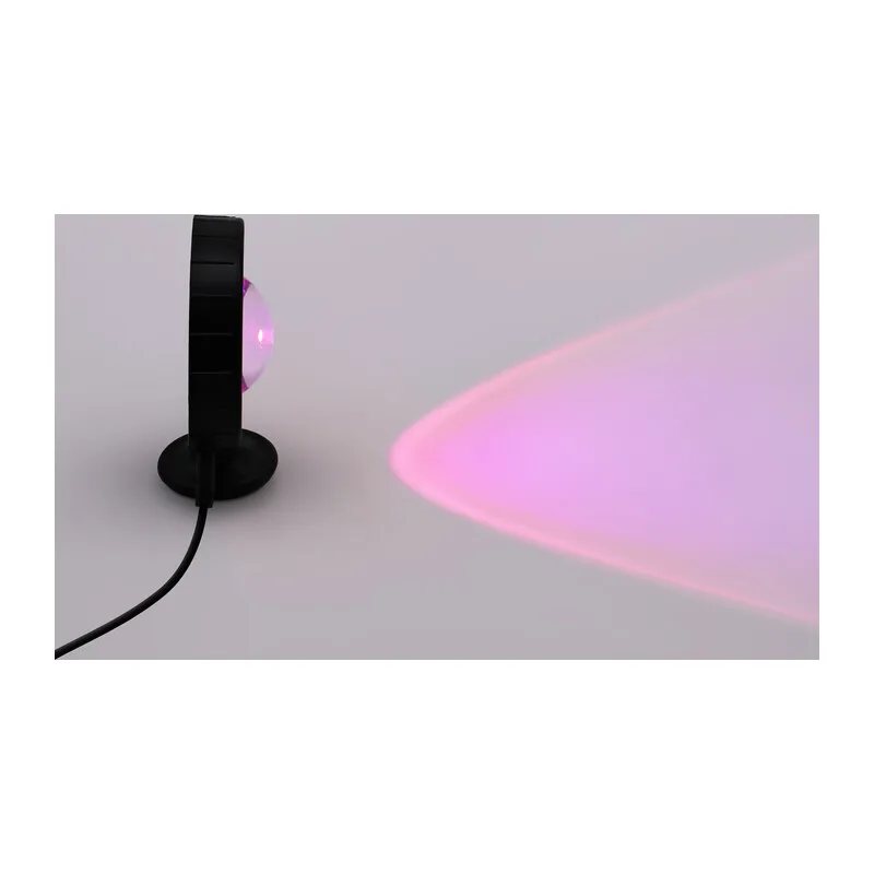 Атмосферная светодиодная настольная лампа с пультом 3000K-6000K+RGB 3Вт DE8383 BK черный LED RGB 3W (ПДУ RGB) Ambrella Light 7
