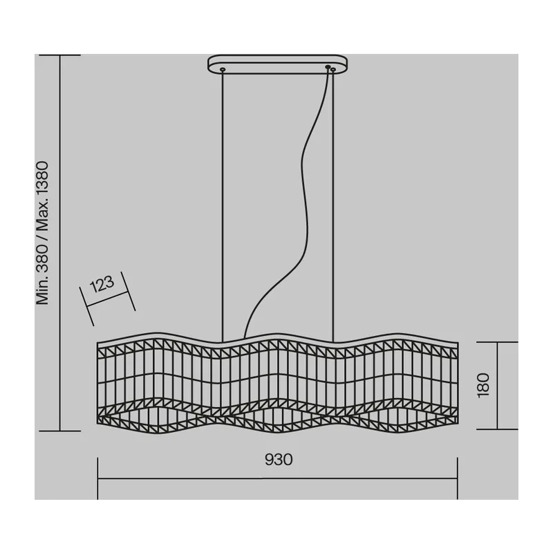 Подвесной светильник Дюна / Dune E14х6 Maytoni DIA005PL-06G 11
