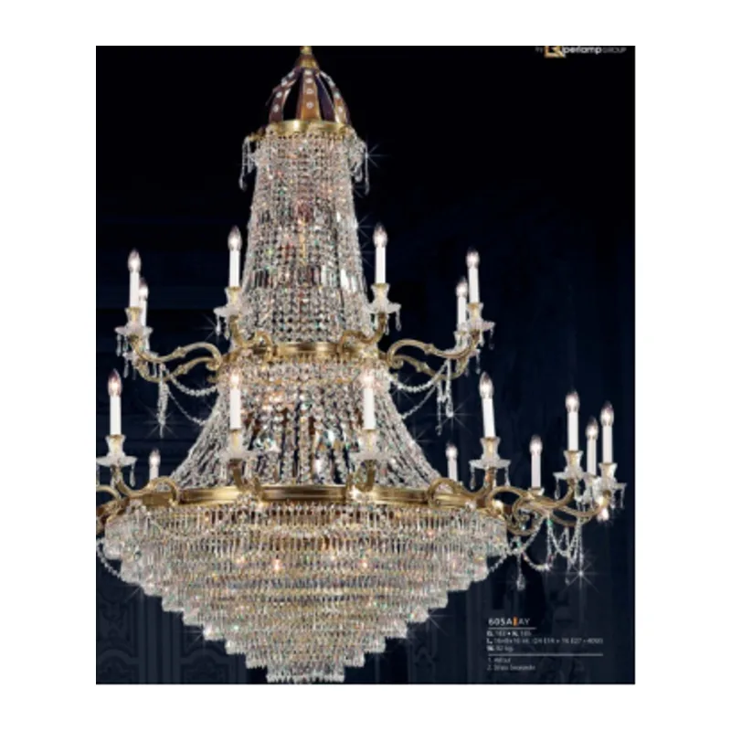 Подвесной светильник Дворец / Palace E27х42 Maytoni DIA890-PL-42-G 4