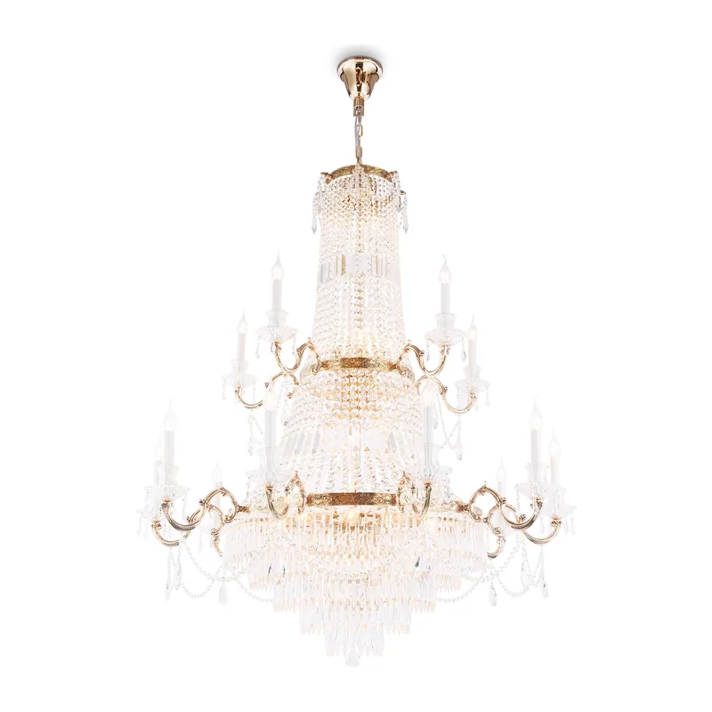 Подвесной светильник Дворец / Palace E27х42 Maytoni DIA890-PL-42-G