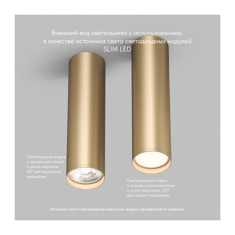 Накладной светильник Denkirs TUBE | ТЬЮБ DK2052-SG 7