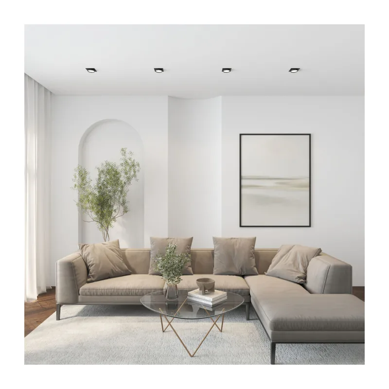 Встраиваемый светильник Denkirs FLAT | ФЛЭТ DK2091-BK 4