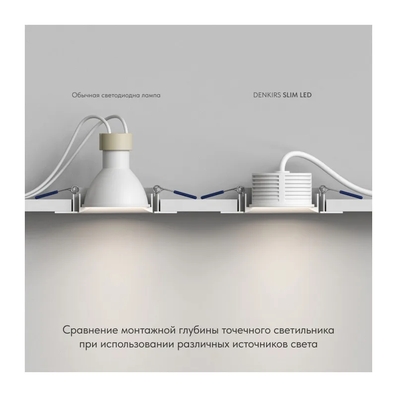 Светодиодный модуль Denkirs Slim Led | СЛИМ ЛЕД DK3000-8W dim 8