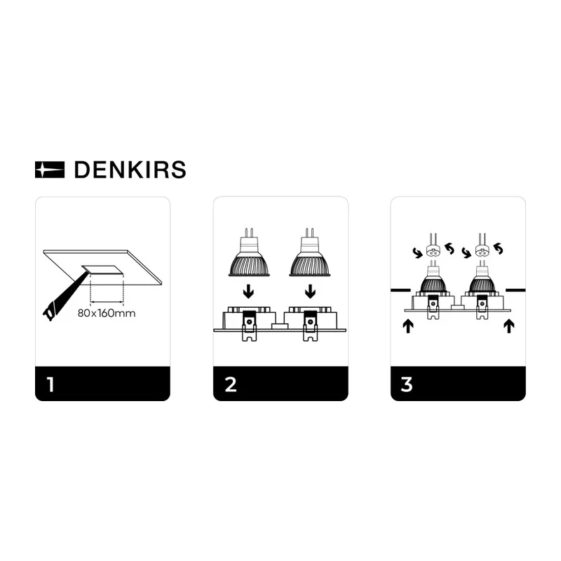 Встраиваемый светильник Denkirs Billum | БИЛЛУМ DK3022-WH 8