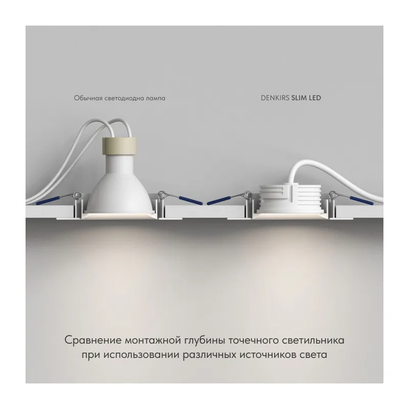 Светодиодный модуль Denkirs Slim Led | СЛИМ ЛЕД DK4000-7W 8