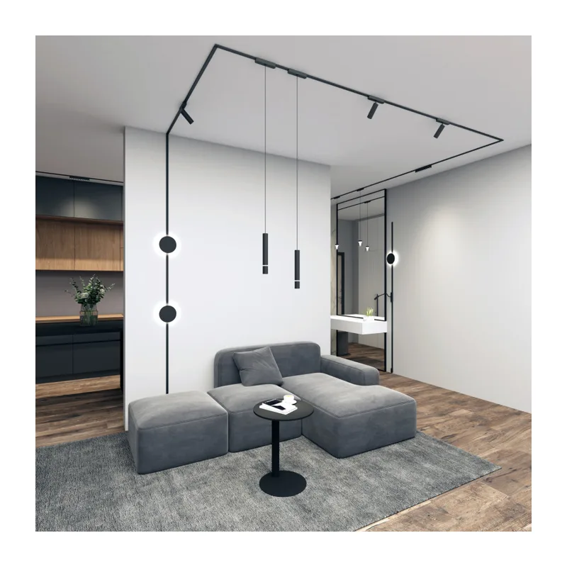 Светильник на шине Denkirs AIR HANG | ЭЙР ХАНГ DK5347-BK 5