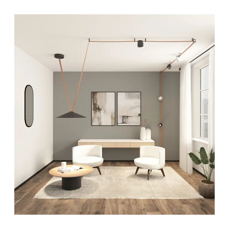 Светильник на шине Denkirs BELTY SMART FLOW | БЕЛТИ СМАРТ ФЛОУ DK5668-BK 5