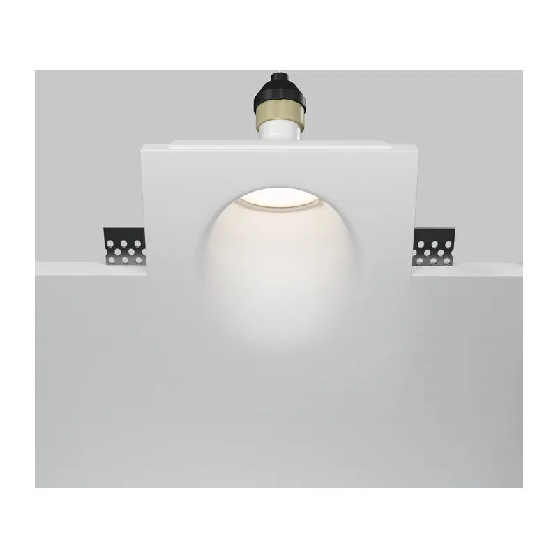 Встраиваемый светильник Гипс Модерн / Gyps Modern 1*GU10 10 Вт Maytoni DL001-WW-01-W 4