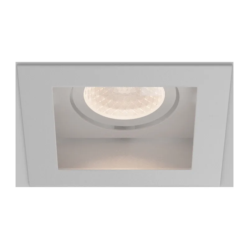 Встраиваемый светильник Металл Модерн / Metal Modern 12 Вт 2.7-3-4 К 50° с переключателем цветовой температуры Maytoni DL008-12W2.7-3-4K-W 2