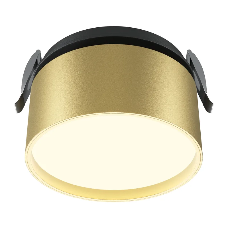 Встраиваемый светильник Онда / Onda 12 Вт 3000 К 120° Maytoni DL024-12W3K-BMG