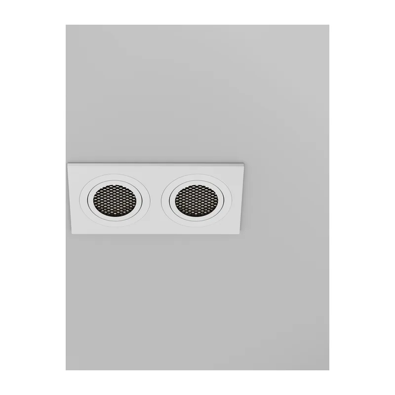 Встраиваемый светильник Атом / Atom 2*GU10 10 Вт Maytoni DL024-2-02W-1(N) 4