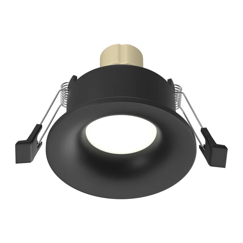 Встраиваемый светильник Изящность / Slim 1*GU10 10 Вт IP 44 Maytoni DL027-GU10-B