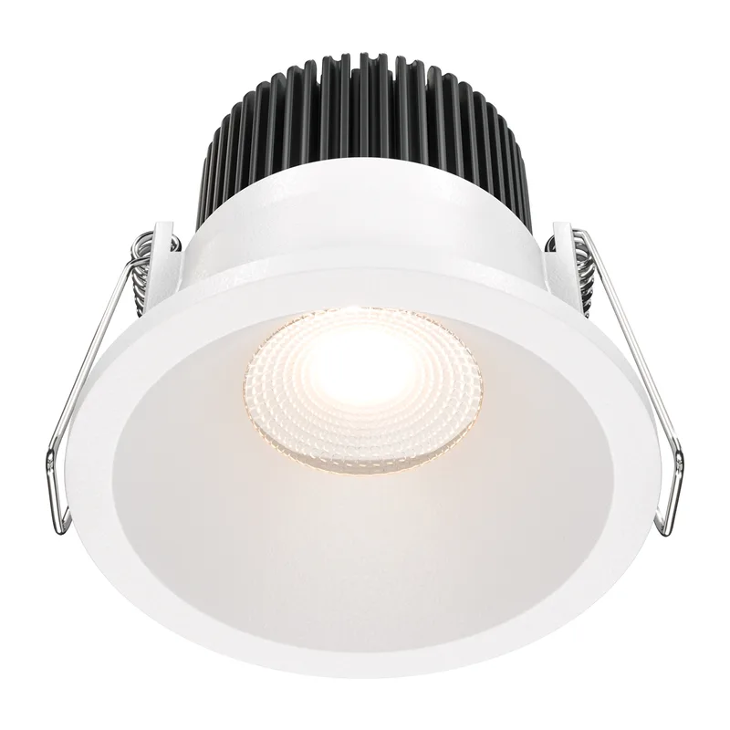 Встраиваемый светильник Зум / Zoom 6 Вт 3000 К 60° IP 65 Maytoni DL034-01-06W3K-W