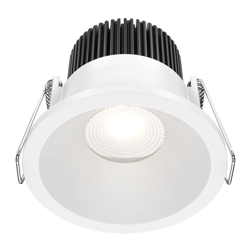 Встраиваемый светильник Зум / Zoom 6 Вт 4000 К 60° IP 65 Maytoni DL034-01-06W4K-W