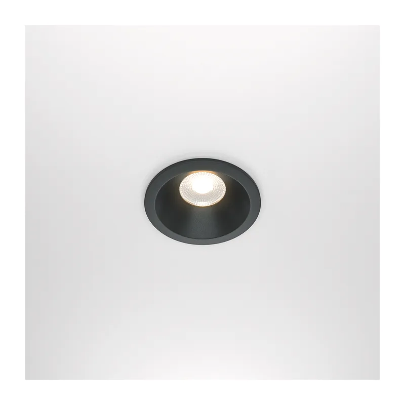 Встраиваемый светильник Зум / Zoom 12 Вт 3000 К 60° IP 65 Maytoni DL034-2-L12B 3