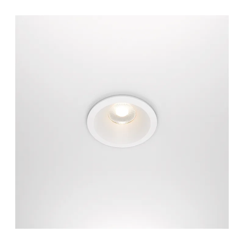 Встраиваемый светильник Зум / Zoom 12 Вт 3000 К 60° IP 65 Maytoni DL034-2-L12W 3